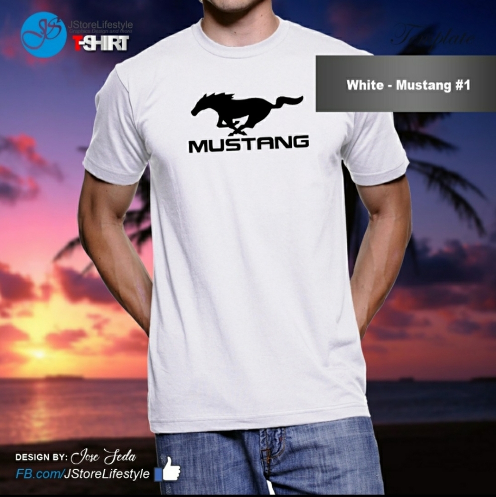 2Qty T Shirt - New Mustang GT Sport Car